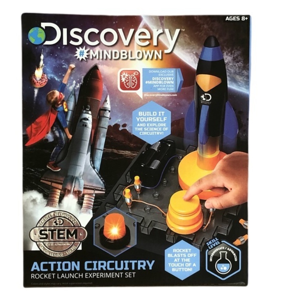 Discovery Mindblown Action Circuitry Rocket NIB